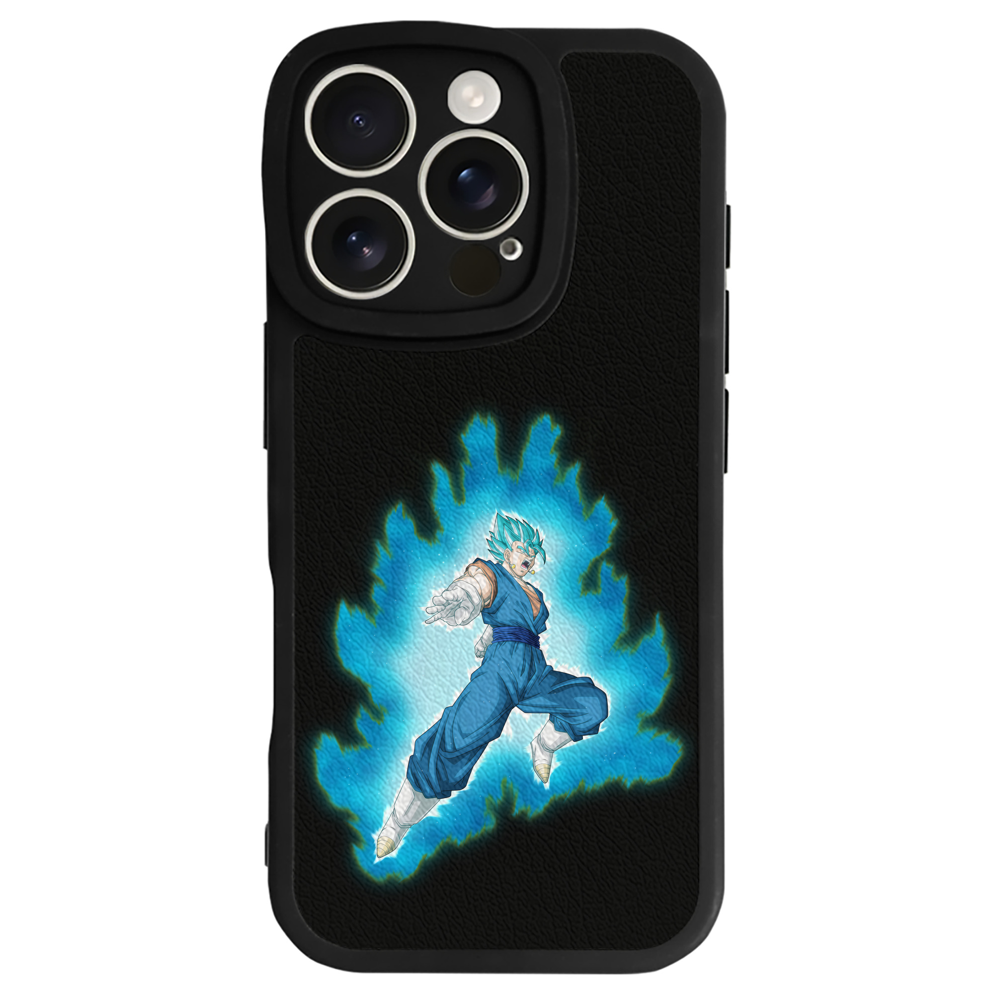 （画像用） ドラゴンボール ベジット DRAGON BALL Vegetto 【iPhone 16シリーズ対応】シリコンスマホケース（レザー調） 材質：シリコン